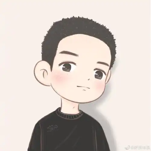 分享一下粉丝画的q版的#李现光头#,这个图好可爱!(图作者为图上标注)