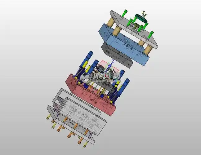 冰箱扣手注塑模具设计【塑料注射模具】