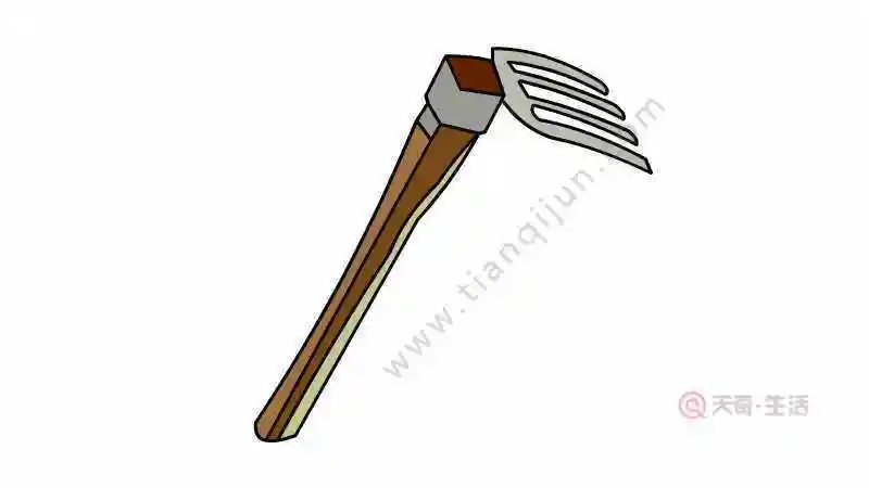 步骤耙子简笔画怎么画怎样画简笔画手拿耙子的猪八戒猪八戒钉耙简笔画