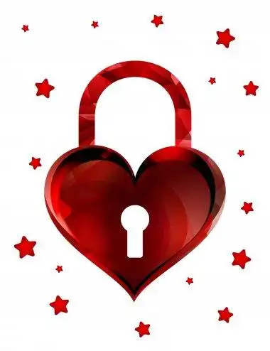 高清心锁图片