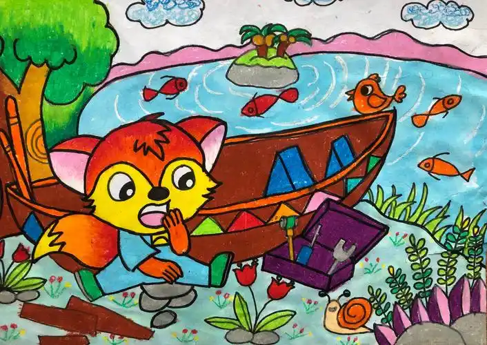 艺源美校"2020六一美术作品展"少儿油画棒作品抢先看