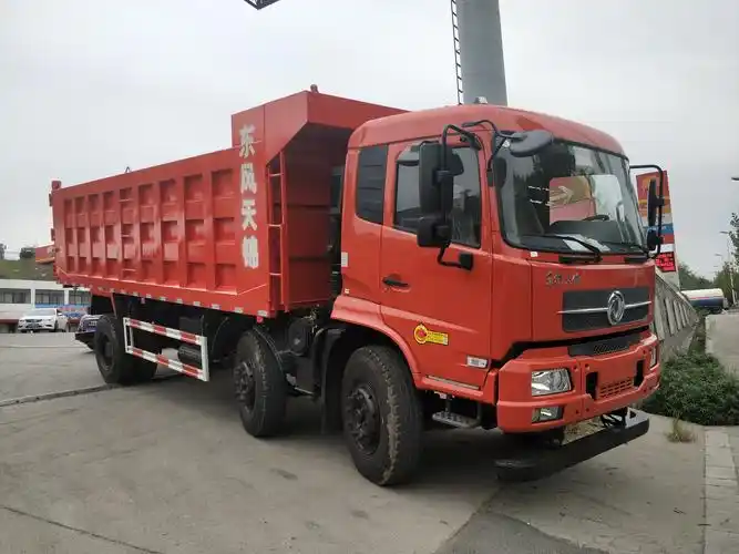 东风天锦超轻量化前四后四6缸220马力4米8翻斗自卸车配置及报价