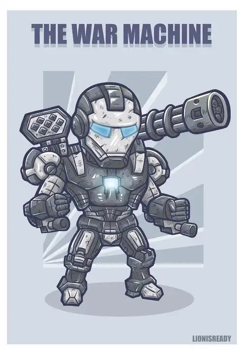 战争机器|动漫|单幅漫画|lionisready - 原创作品 - 站酷 (zcool)