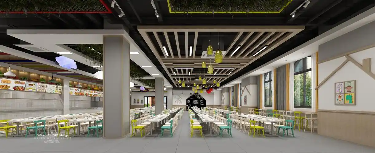 幼儿园食堂三层_效果图区_室内设计联盟 - powered by discuz!