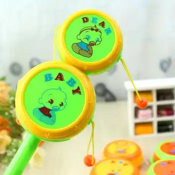 gourd rattle cartoon baby rattle emperorship baby whistle
