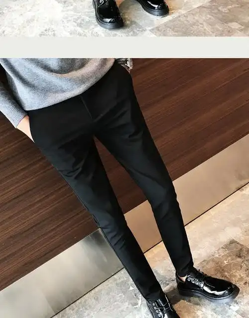 罗蒙180以上身高可穿加长男裤子120cm男士韩版春夏休闲裤高个子男生