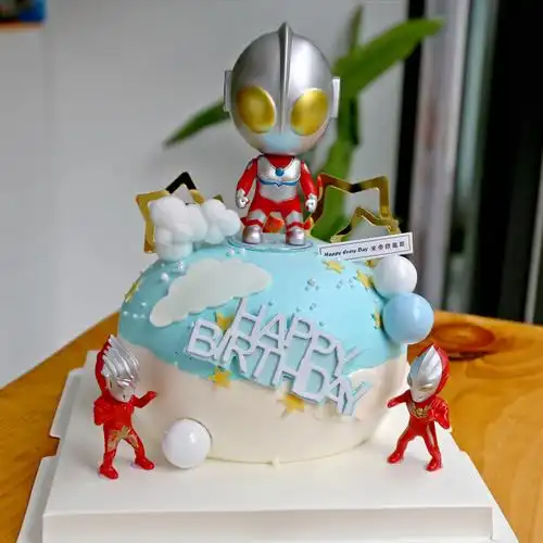 帝欧北京同城配送儿童卡通创意生日蛋糕男孩周岁新鲜生日蛋糕