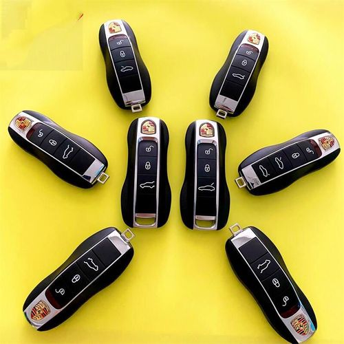 适用保时捷钥匙卡宴 帕拉梅拉 718 911豪车钥匙收藏仿真模型钥匙