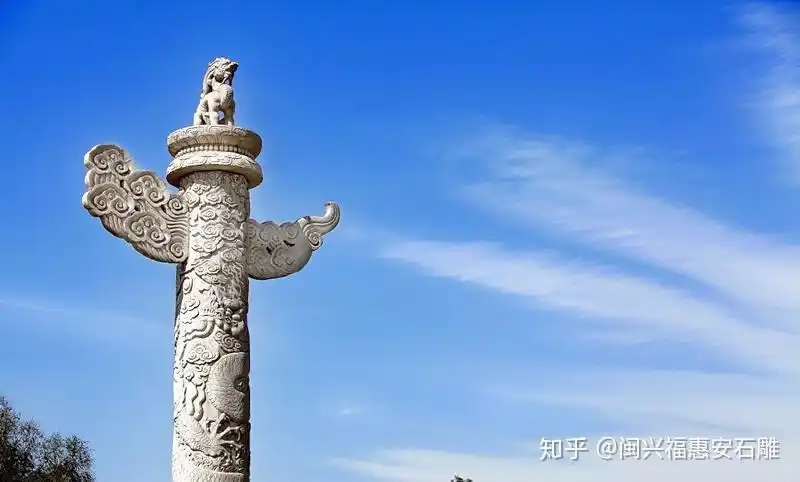 中国古老的传统标志建筑石雕华表