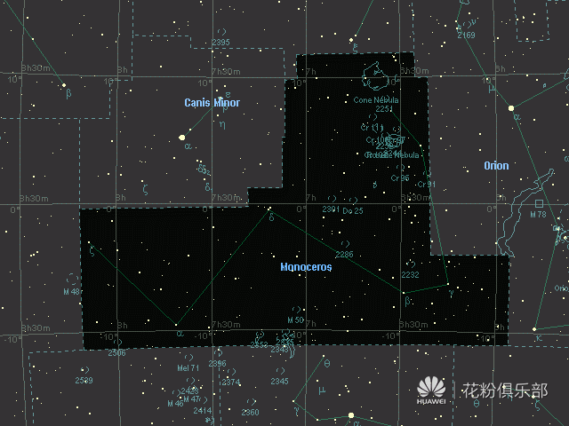 稍微改变一下星星的连线,麒麟座,也会变成"4x"座.