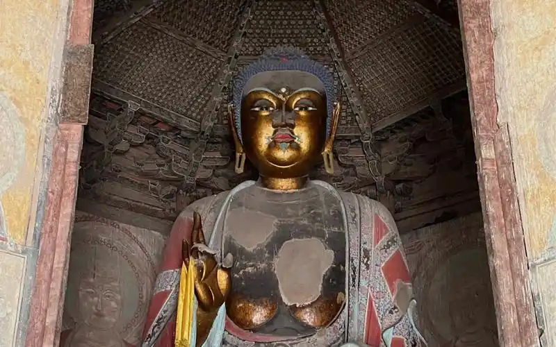 佛宫寺释迦塔辽金彩塑