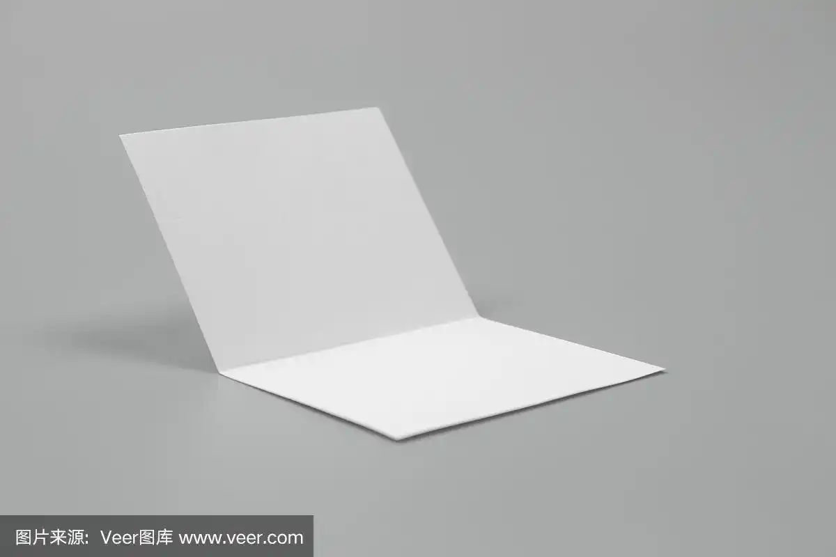 空白的,灰色,小册子,肖像,纸