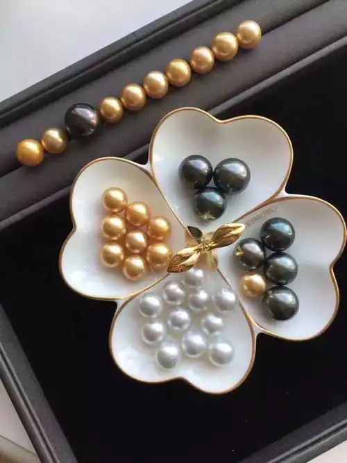 珍珠 照片取自tb店"木头家 优雅随行高端珠宝配饰" 侵歉删