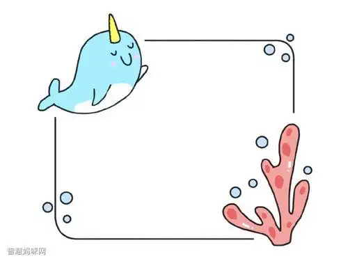 可爱的手抄报边框设计一组萌萌哒手抄报边框一组萌萌哒手抄报边框小