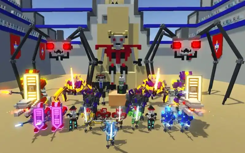 活动作品无能君带你成为机械战士03机器人角斗场