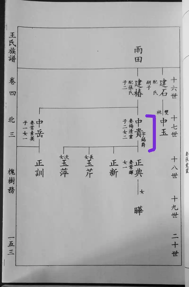《王氏族谱》五次纂修浅考