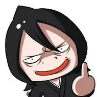 竖中指动漫头像恶搞搞笑动漫坚中指图片头像