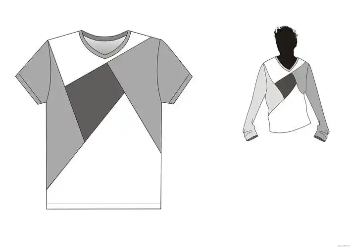 男装t恤5作品-男装t恤5款式图