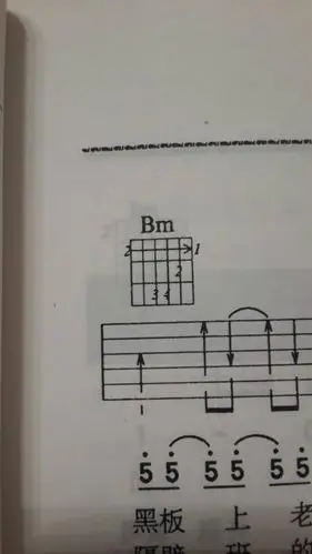 bm和弦怎么弹