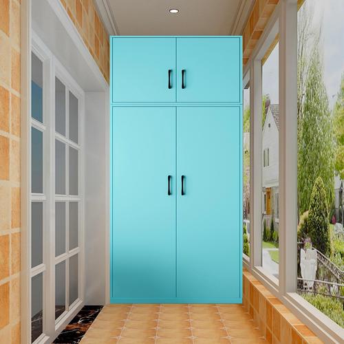 阳台储物柜防晒防水阳台柜大容量多功能收纳柜室外柜杂物柜衣柜