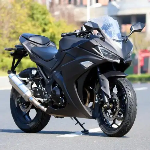 全新v6摩托车跑车双缸水冷400cc国四电喷公路赛r3重型机车可上牌 200