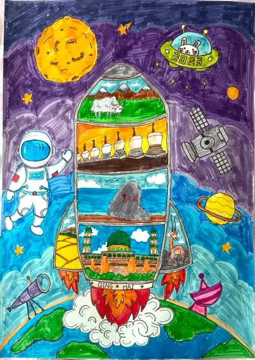 【喜报】我馆"馆校合作"学校在2023年全国科技馆联合行动"筑梦航天"