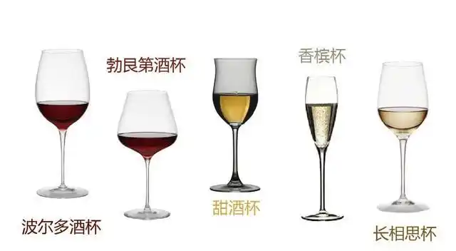 三品红酒教你认识最全的葡萄酒杯建议收藏