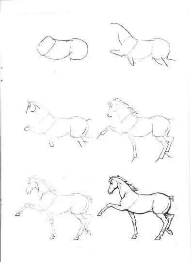 白龙马 你随贫僧到西天取经可好 绘画教程 乞巧记