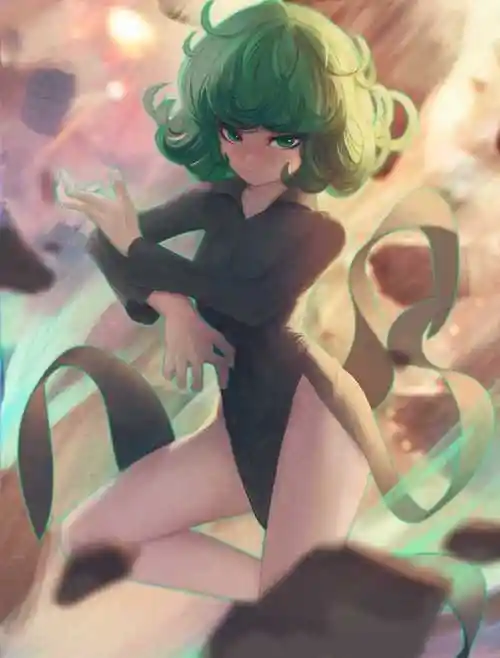 战栗的龙卷pixiv同人插画图片