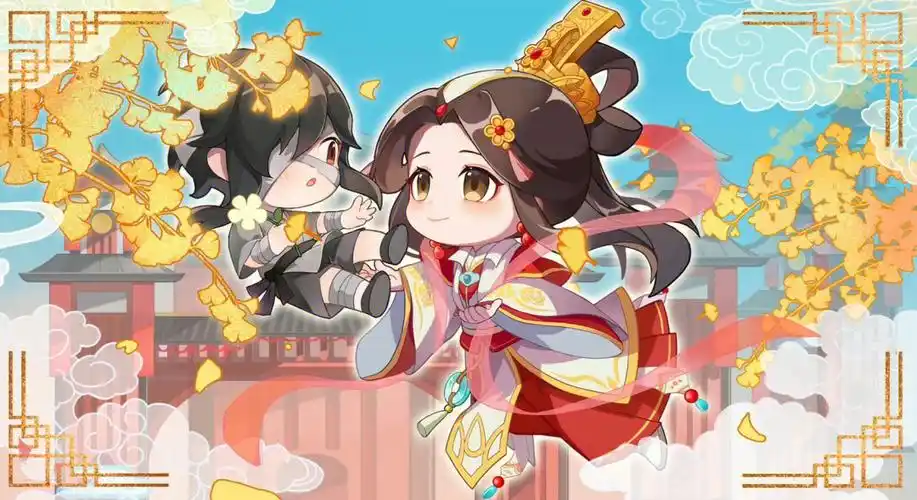 花怜q版可可爱爱!