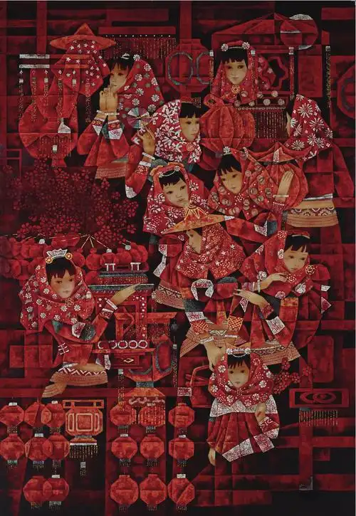 苏国伟漆画作品集