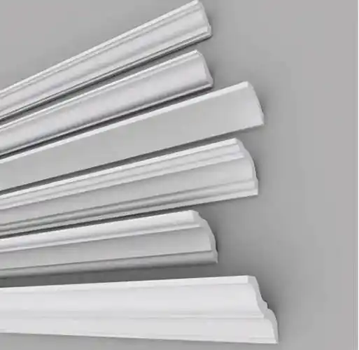 欧式风格,适合选择宽且有浮雕的石膏线