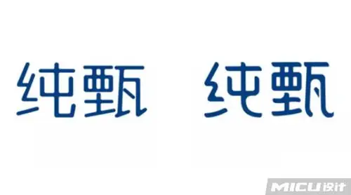 蒙牛纯甄换新logo啦