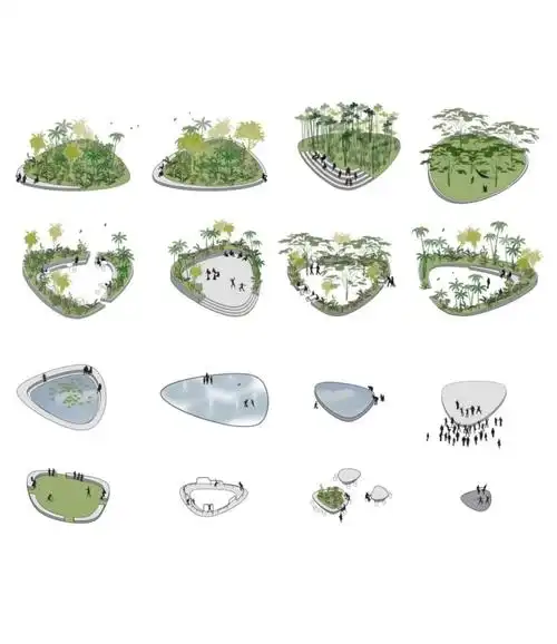 超赞的景观分析图设计快码住