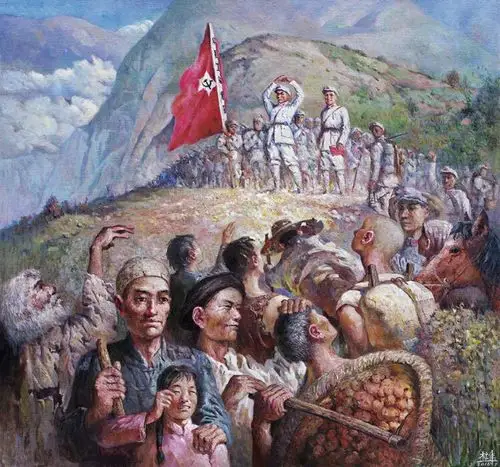 纪念中国工农红军长征胜利80周年历史题材绘画作品展