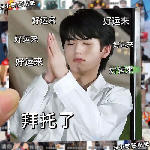 198张tnt时代少年团表情包贴纸ins高颜值爆款手机壳装饰防水贴画