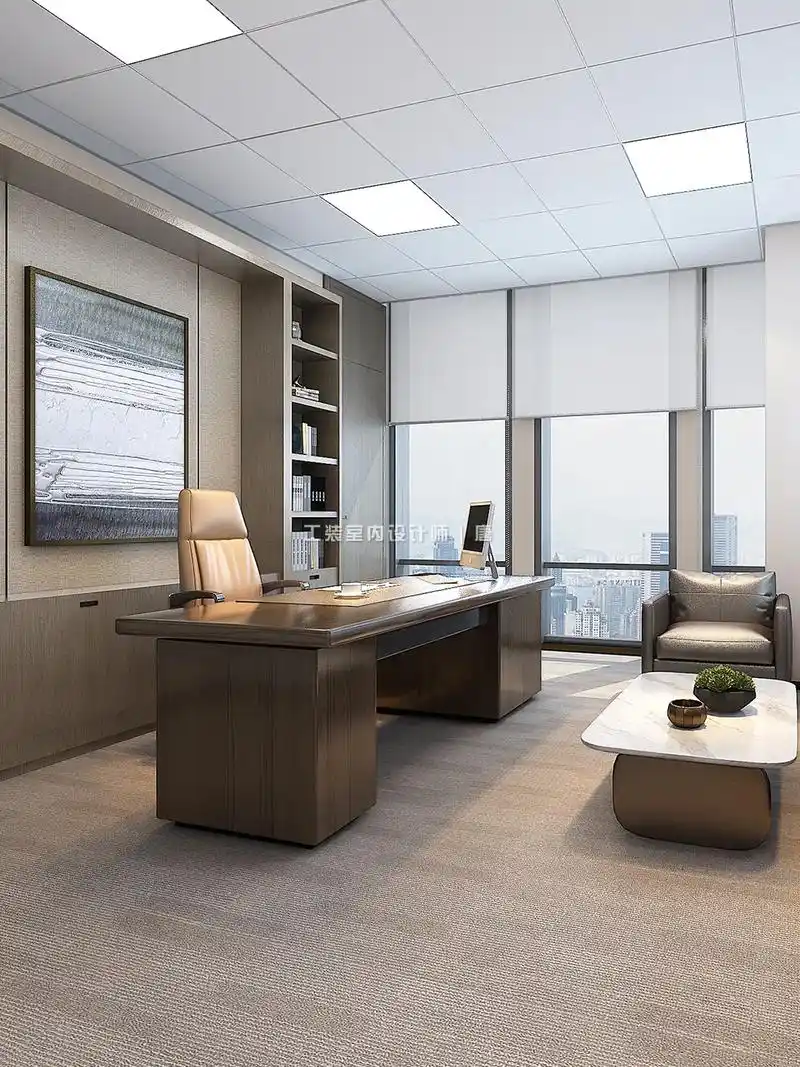 分享36套董事长总经理办公室设计案例.#室内设计 #工装设计 - 抖音