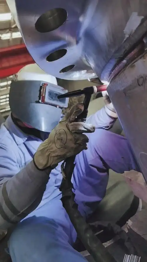 焊接#二保不锈钢管道横焊,鱼鳞纹,绝对大师傅!