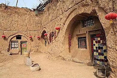 窑洞民居图片_窑洞民居图片素材