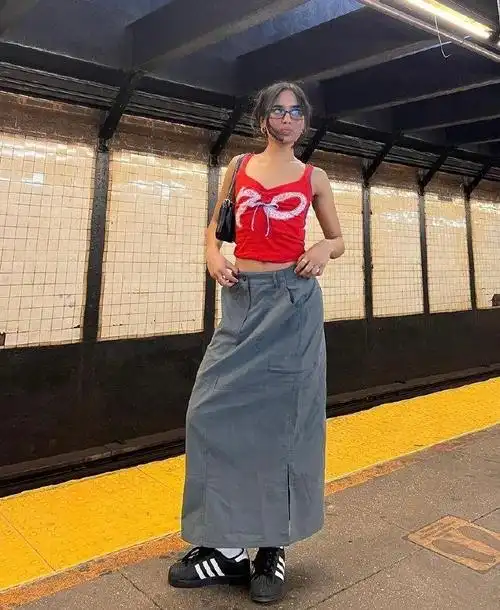 美式轻复古穿搭