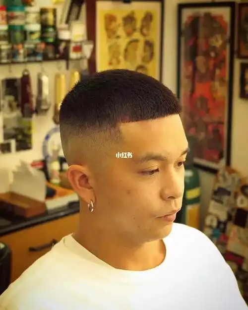 头型设计男生发型寸头三面光发型寸头圆寸三面光圆寸视频三面光发型