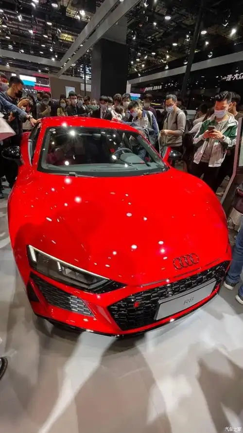 车展随拍奥迪r8厉害