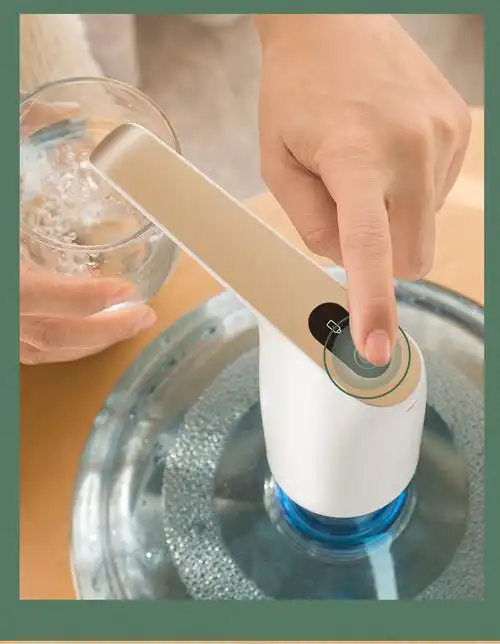 桶装水智能抽水机电动饮水机家用自动上水器充电矿泉水自动抽水器