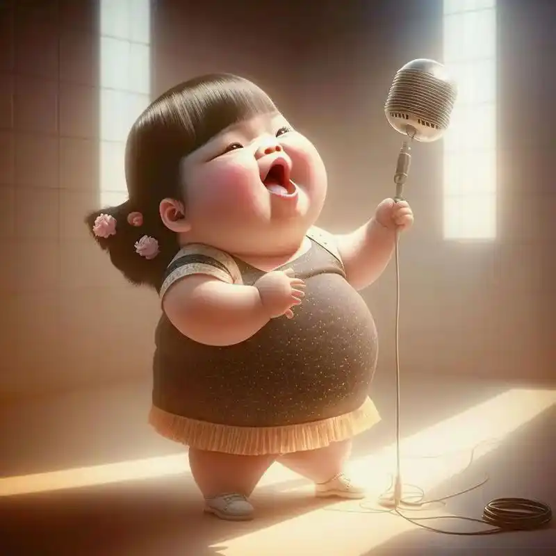 胖妹头像送你了,欢迎取图.胖妹头像,胖妹卡通图,超萌头像,胖 - 抖音