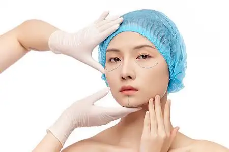 美丽的医美微整年轻女性高清图片美女微整摄影海报高