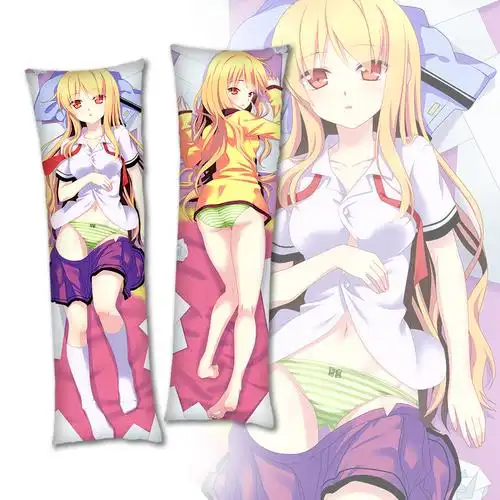 宠物女孩椎名真白等身抱枕双面印花diy工厂直供一件代发