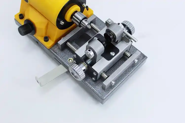 家用diy小型迷你玉石蜜蜡佛珠钻眼机文玩打孔器电动 珍珠打孔机器