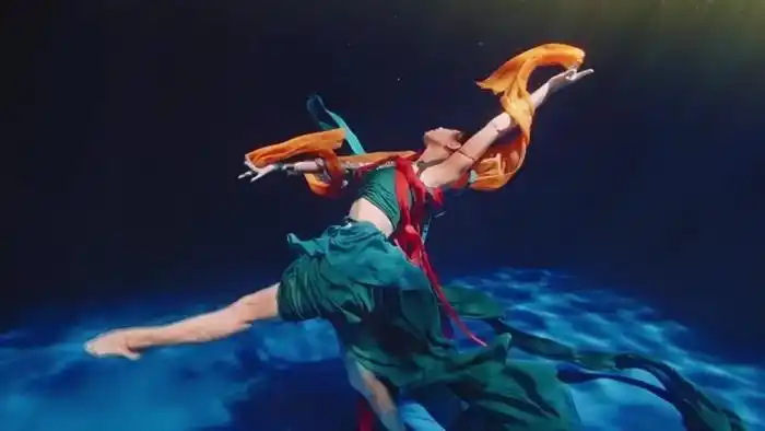 中国传统节日舞蹈洛神水赋