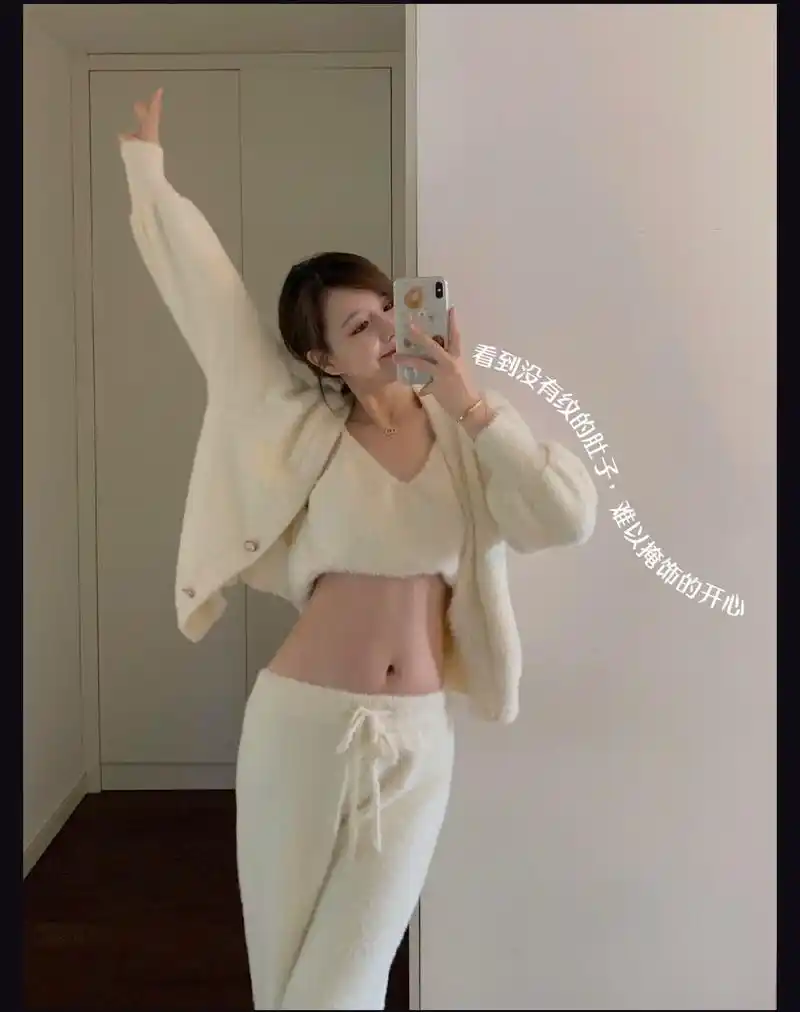 姐妹们!我现在是产后一年,我肚子真 - 抖音