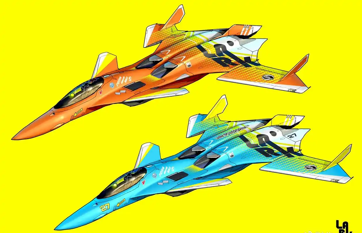 一组形态各异的飞行器插画欣赏,展现了科技可能的方向,by ultrakira.